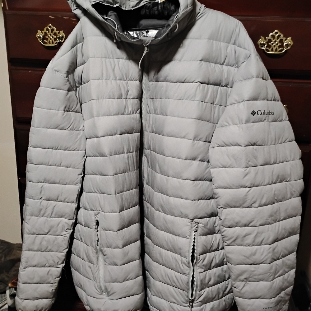 Columbia Gray Puffer Jacket